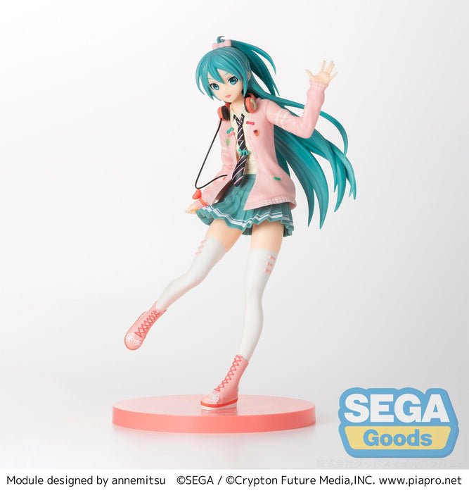 Hatsune Miku Series Project DIVA Arcade Future Tone Hatsune Miku Ribbon Girl SPM Figure