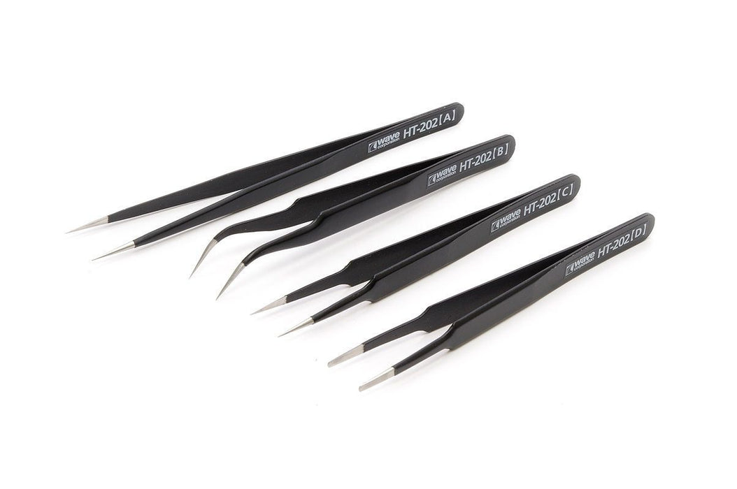 Precision Needle Shaped Tweezer [4pcs] HT-202