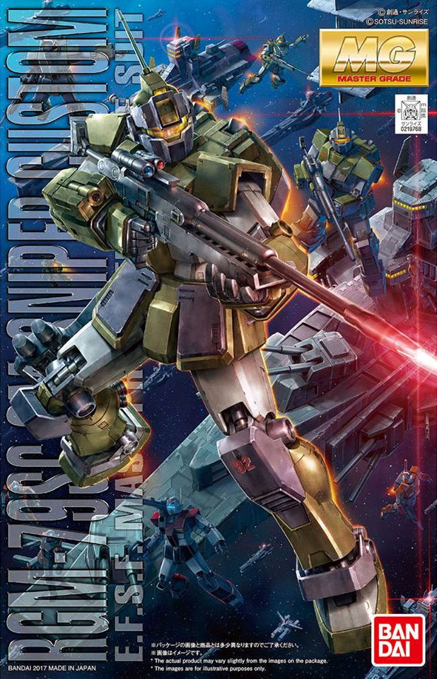 MG RGM-79SC GM Sniper Custom 1/100