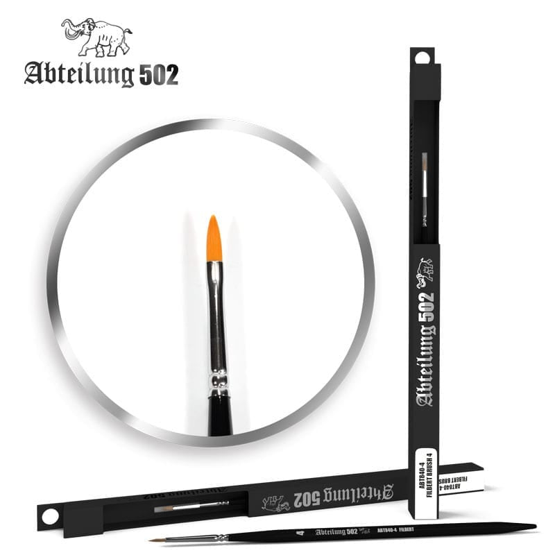 ABT8404 Filbert Brush 4