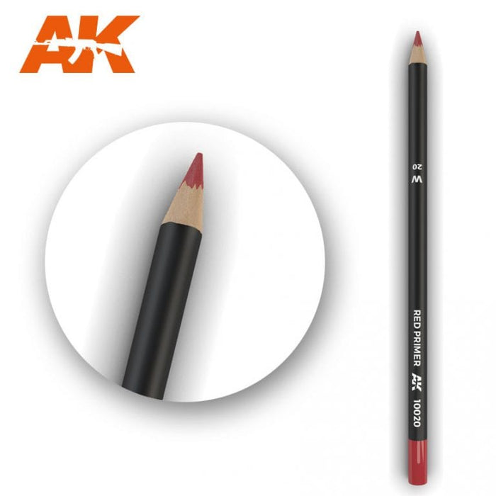 AK10020 Watercolor Pencil Red Primer