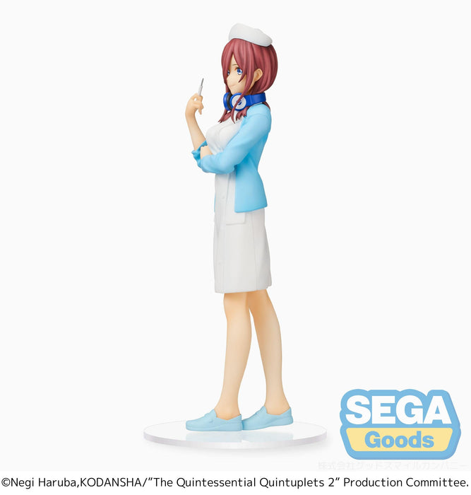 The Quintessential Quintuplets 2 Series Miku Nakano" Nurse Ver. SPM Figure