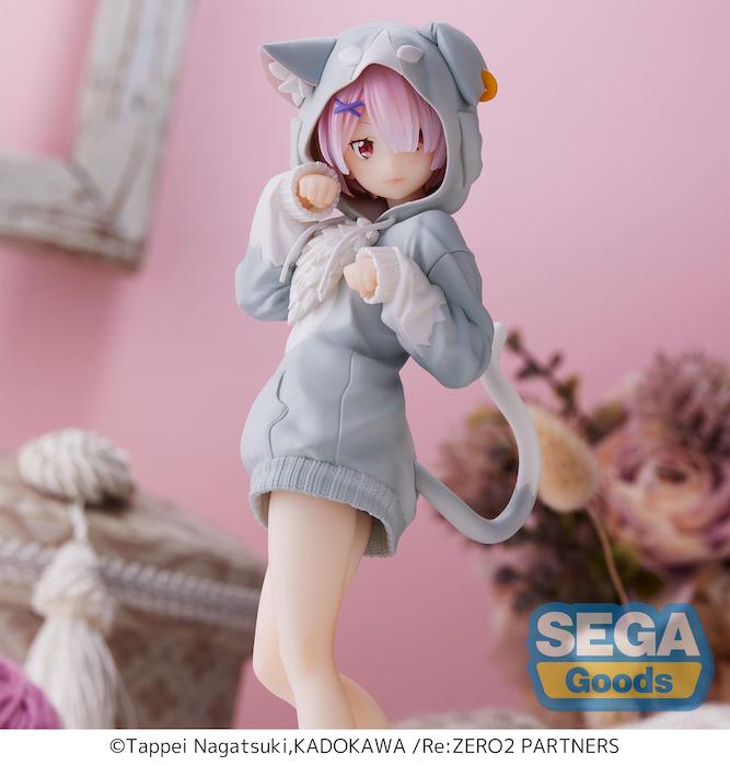 Re:ZERO -Starting Life in Another World- Series Ram The Great Spirit Puck SPM Figure