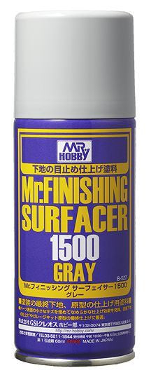 Mr Finishing Surfacer 1500 Gray Can B527