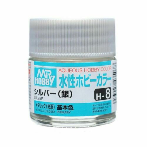 Aqueous - H8 Metallic Gloss Silver (Primary)