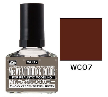 Mr Weathering Color WC07 - Grayish Brown