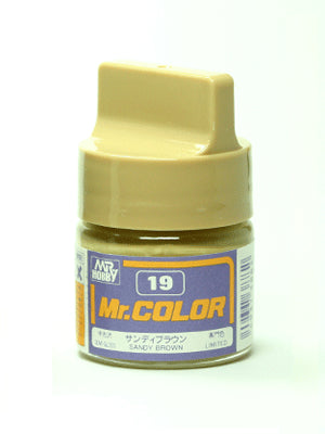 Mr. Color 19 - Sandy Brown (Semi-Gloss/Aircraft) C19