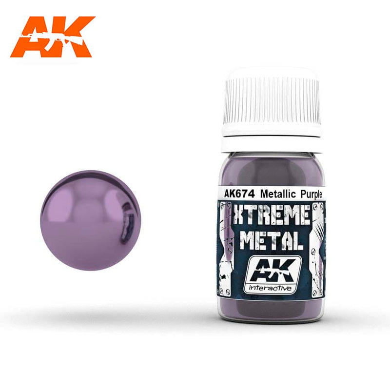 AK674 Xtreme Metal Metallic Purple