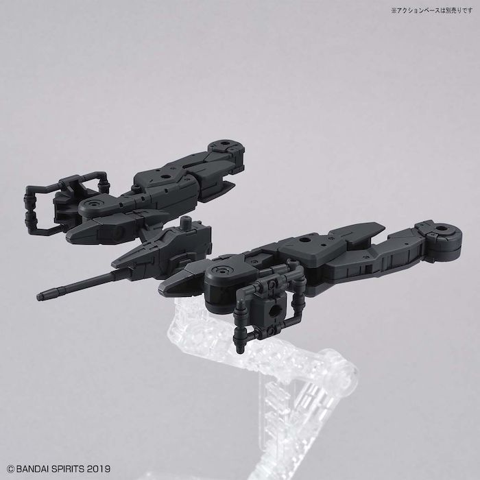 30MM Extended Vehicle (Space Craft Ver.) [Black] 1/144