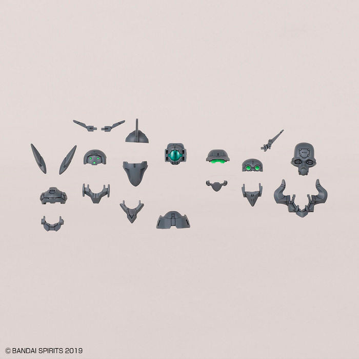 30MM W-16 Option Parts Set 7 (Customize Heads B) 1/144