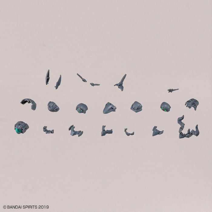 30MM W-16 Option Parts Set 7 (Customize Heads B) 1/144