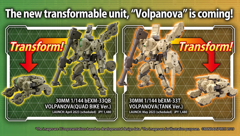 30MM 51 bEXM-33T Volpanova (Tank Ver.) 1/144