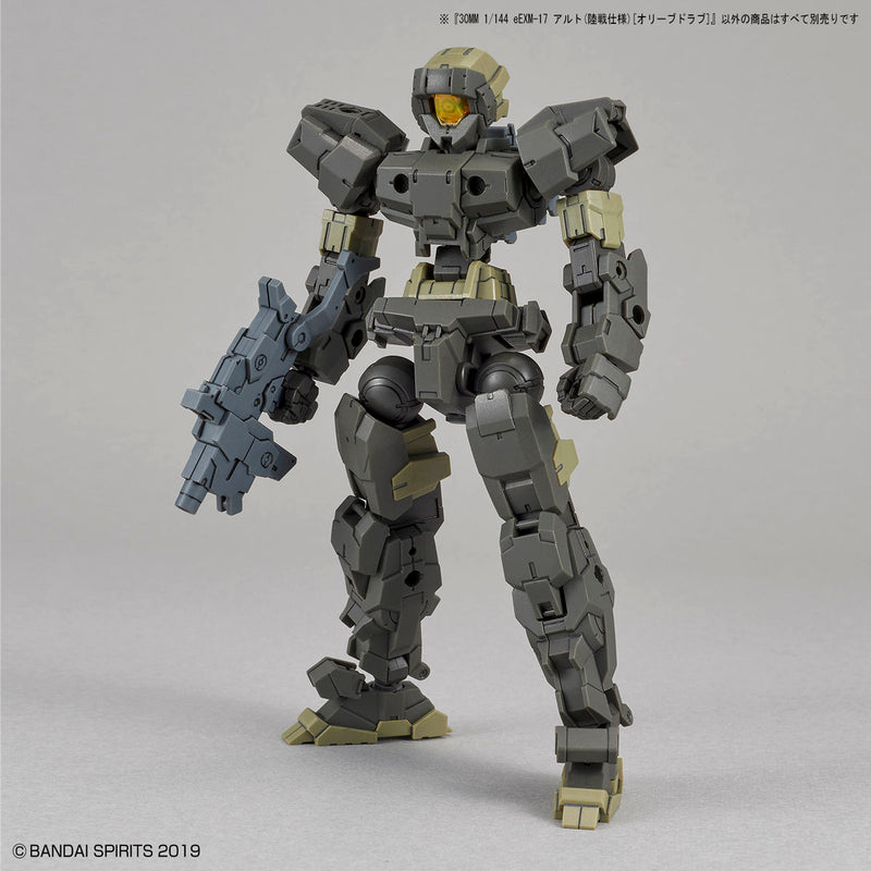 30MM 29 eEXM-17 Alto (Ground Type) [Olive Drab] 1/144