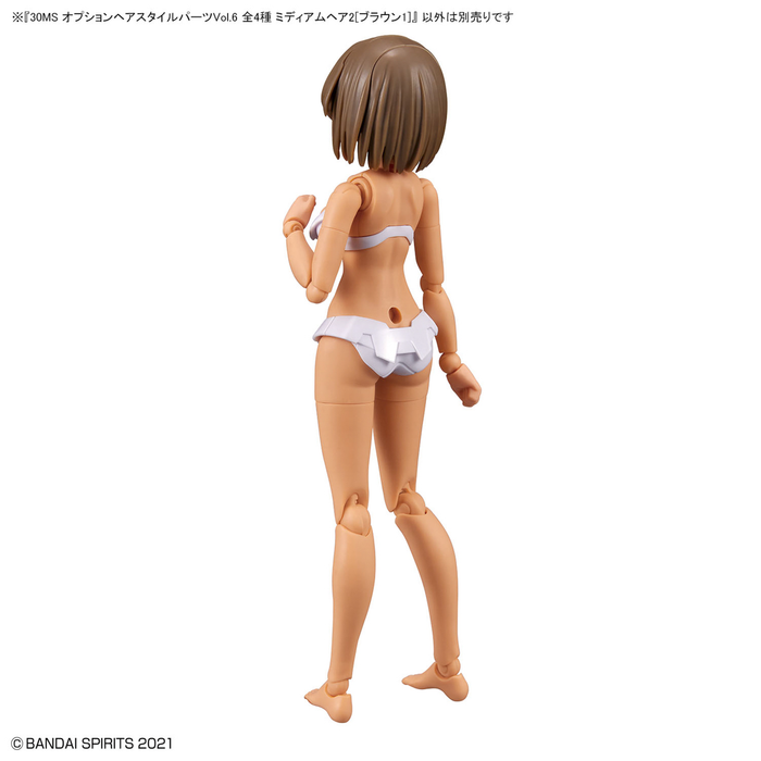 30MS Option Hair Style Parts Vol.6 All 4 Types 1/144