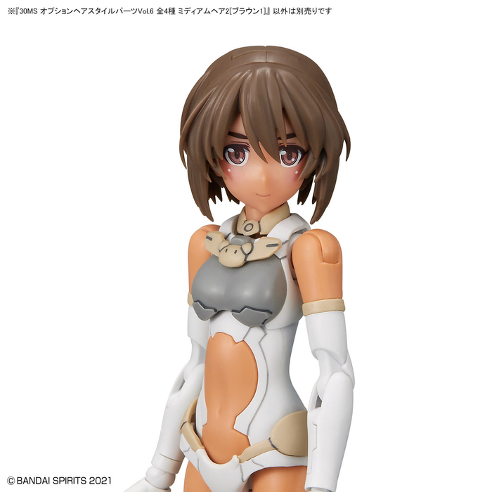 30MS Option Hair Style Parts Vol.6 All 4 Types 1/144