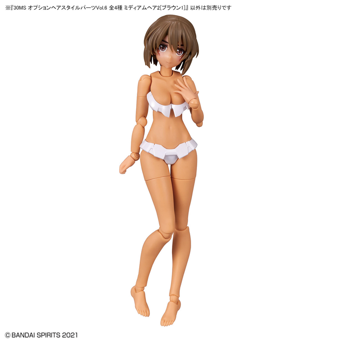 30MS Option Hair Style Parts Vol.6 All 4 Types 1/144