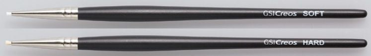 Mr Weathering Brush Set Extra Small (Soft & Hard) MB35