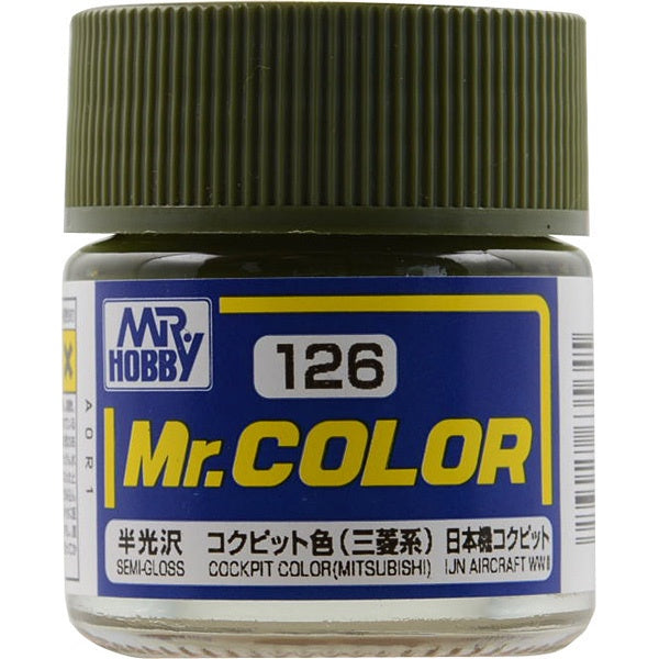 Mr Color 126 - Cockpit Color (Semi-Gloss/Aircraft) C126