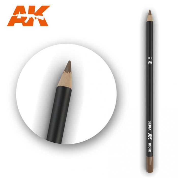 AK10010 Watercolor Pencil Sepia