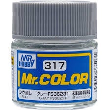 Mr Color 317 - Gray FS36231 (Semi-Gloss/Aircraft) C317