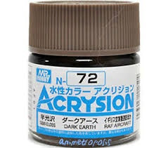 Acrysion N72 - Dark Earth (Semi-Gloss/Aircraft)