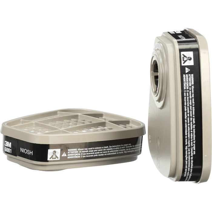 3M 6001 Series Organic Vapour Cartridge (Pack of 2)