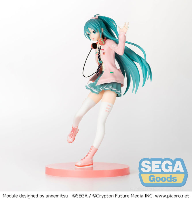 Hatsune Miku Series Project DIVA Arcade Future Tone Hatsune Miku Ribbon Girl SPM Figure