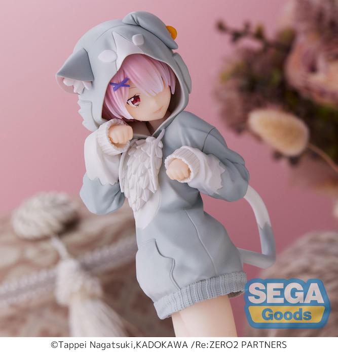 Re:ZERO -Starting Life in Another World- Series Ram The Great Spirit Puck SPM Figure