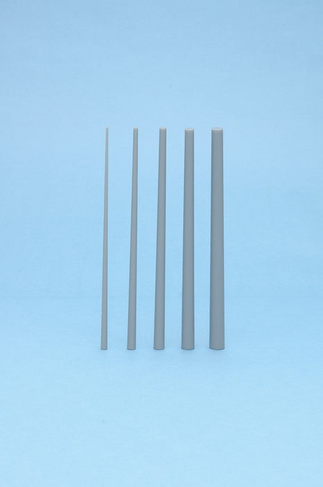 Taper Circle 2.0-4.0mm (Gray) Stick Plastic Materials 8pcs