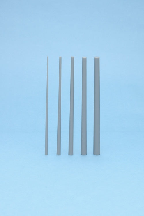 Taper Circle 4.0-6.0mm (Gray) Stick Plastic Materials 6pcs