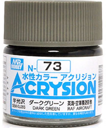 Acrysion N73 - Dark Green (Semi-Gloss/Aircraft)