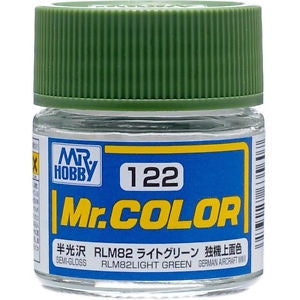 Mr Color 122 - RLM82 Light Green (Semi-Gloss/Aircraft) C122