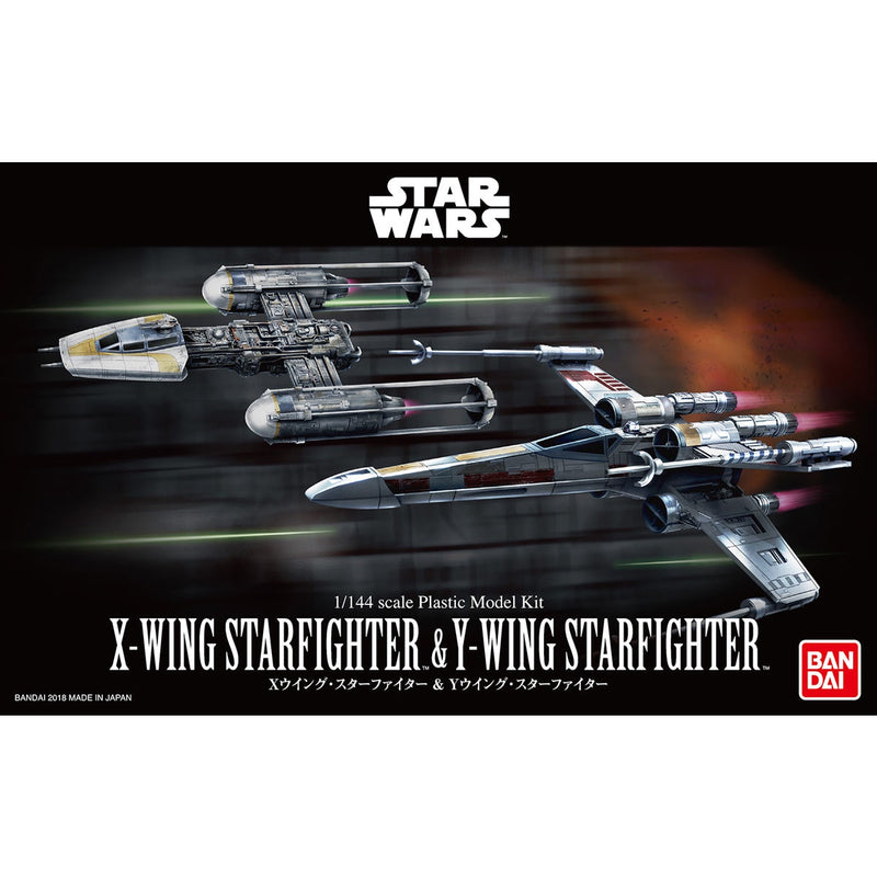 SW - X-Wing Starfighter & Y-Wing Starfighter 1/144