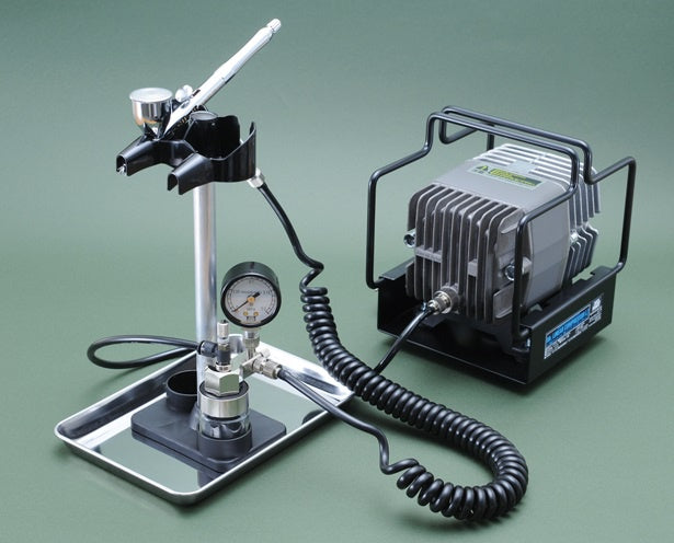 Mr. Linear Compressor L7 Set [PS268 Airbrush, PS253 Regulator] PS309