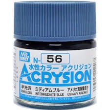Acrysion N56 - Intermediate Blue (Semi-Gloss/Aircraft)