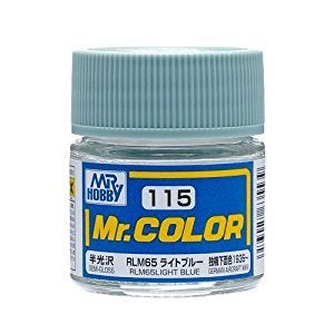 Mr Color 115 - RLM65 Light Blue (Semi-Gloss/Aircraft) C115