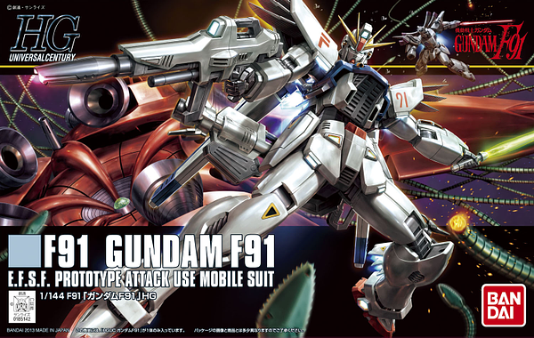 HGUC 167 Gundam F91 1/144