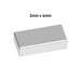 Neodymium Magnet N52 Square 1mm Height (10pcs) 4 Sizes