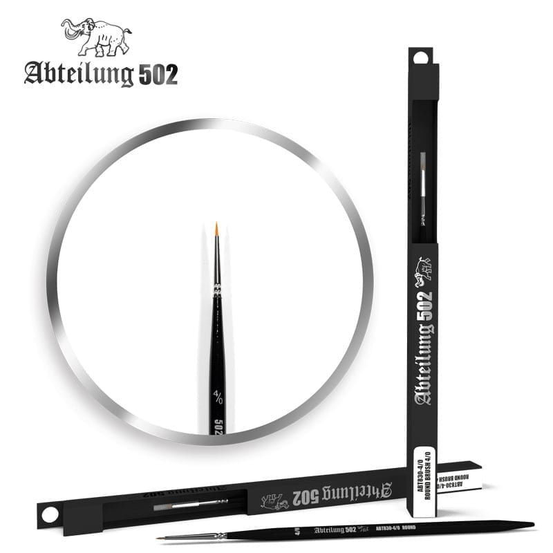 ABT8304_0 Round Brush 4/0