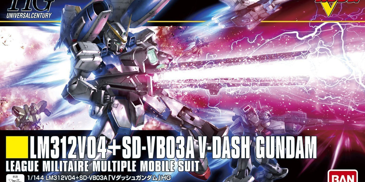 HGUC 188 V Dash Gundam 1/144 — Panda Hobby