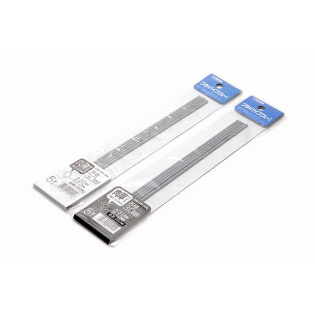Plastic Pipe (Gray) Thin (250mm x 5.5mm 5pcs)