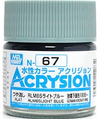 Acrysion N67 - RLM65 Light Blue (Semi-Gloss/Aircraft)