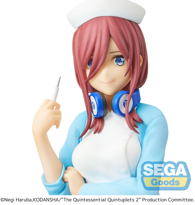 The Quintessential Quintuplets 2 Series Miku Nakano" Nurse Ver. SPM Figure