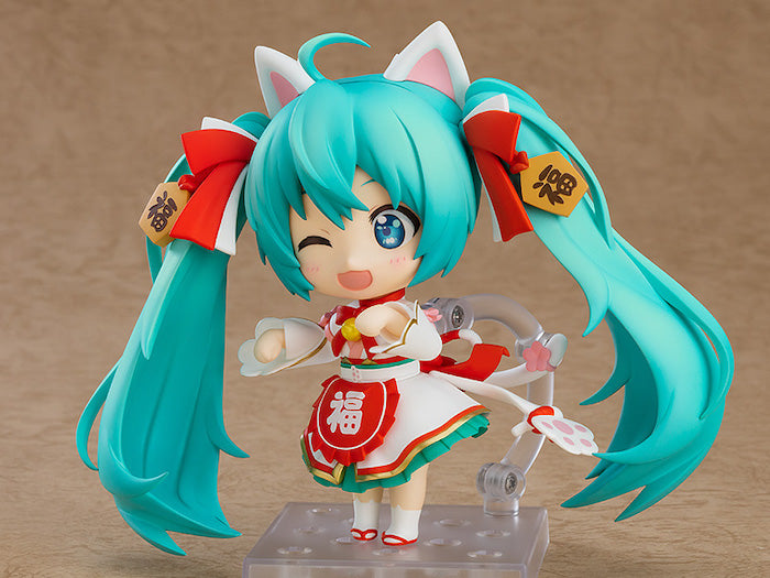 Nendoroid - 1777 Hatsune Miku: Maneki Miku Ver. - Character Vocal Series 01: Hatsune Miku