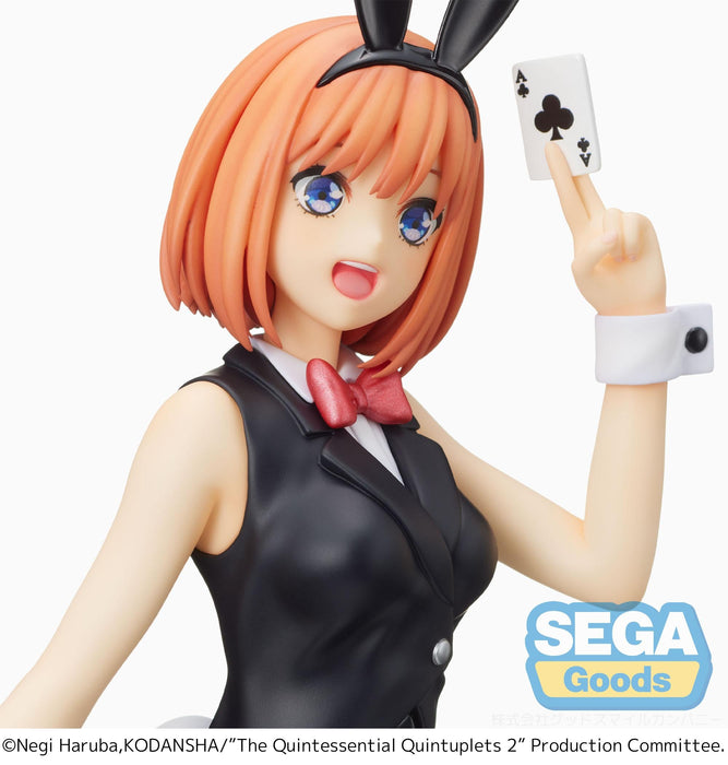 The Quintessential Quintuplets 2 Series Yotsuba Nakano Casino Dealer Ver. SPM Figure