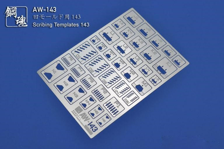 MAD - AW143 Scribing Templates