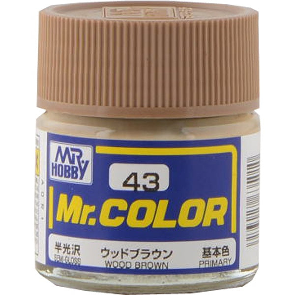 Mr Color 43 - Wood Brown (Semi-Gloss/Primary) C43
