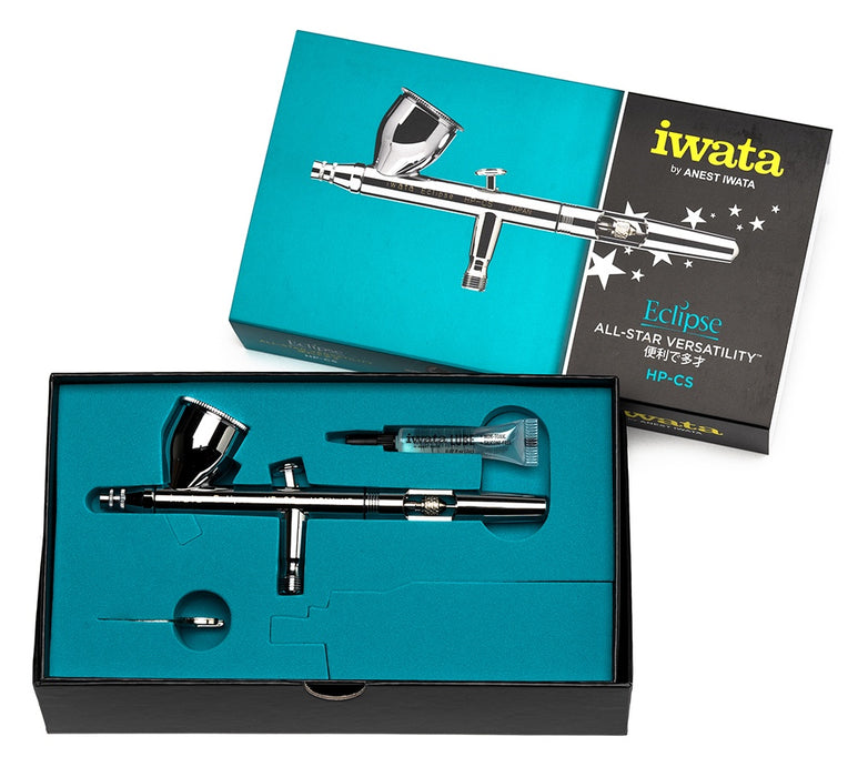 Iwata Eclipse HP-CS 0.35mm Gravity Feed Dual Action Airbrush ECL4500