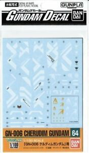 Gundam Decal 64 - GN-006 Cherudim Gundam