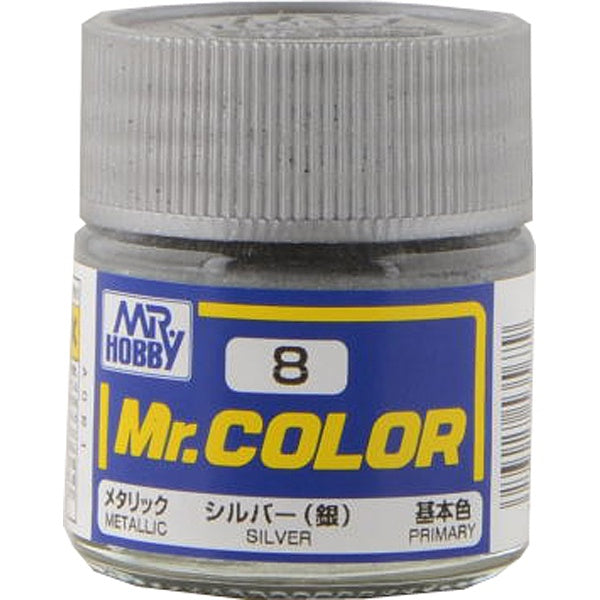 Mr Color 8 - Silver (Metallic/Primary) C8